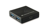 Conceptronic 4-port usb 3.0 hub detach. cable caricatori Networking Informatica